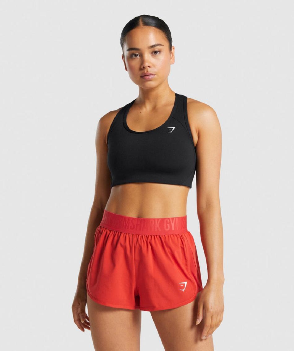 Αθλητικο Σουτιεν Gymshark Essential Racer Back γυναικεια μαυρα | GR_ZI5241