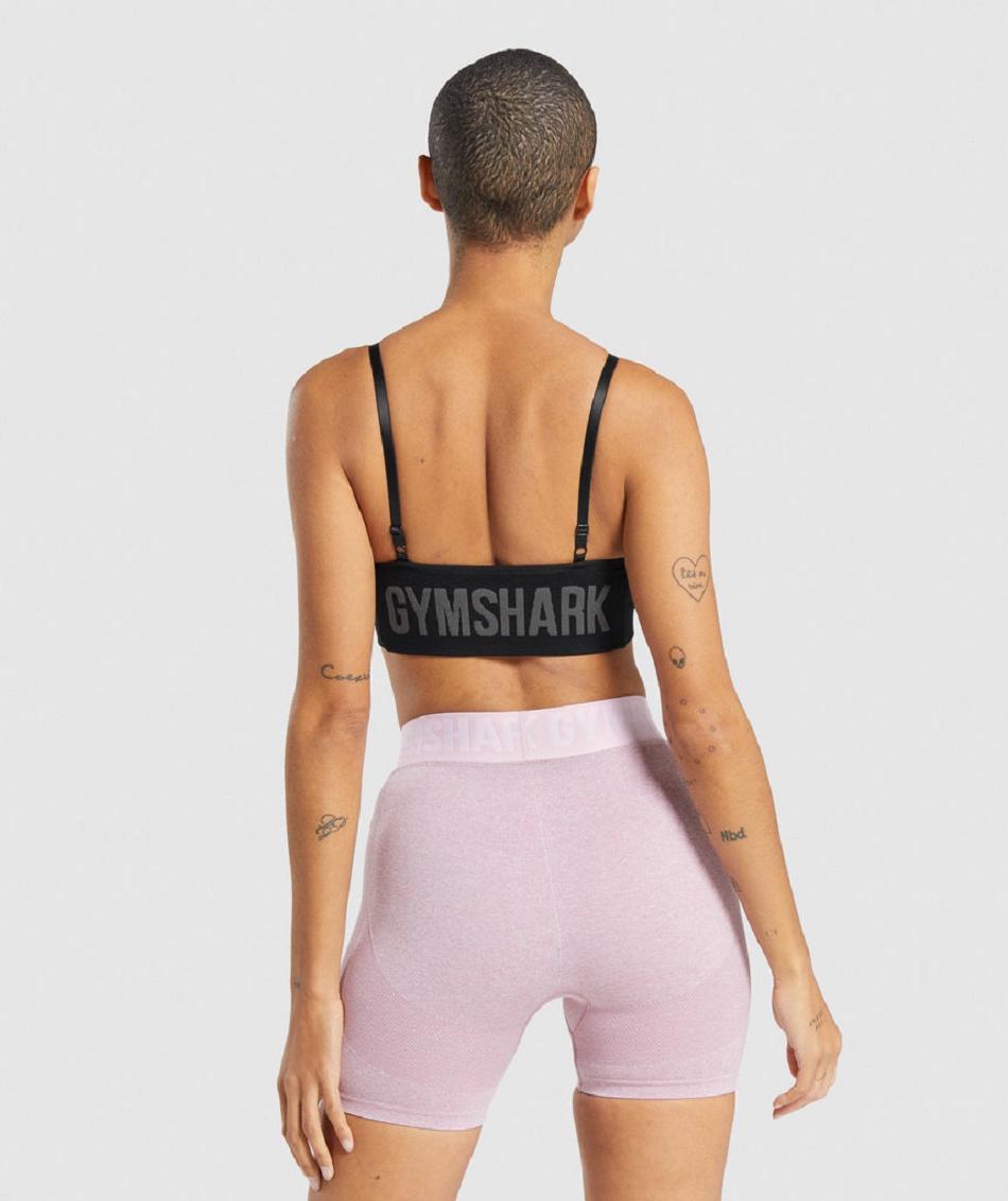 Αθλητικο Σουτιεν Gymshark Flex Strappy γυναικεια μαυρα γκρι | GR_QX4826