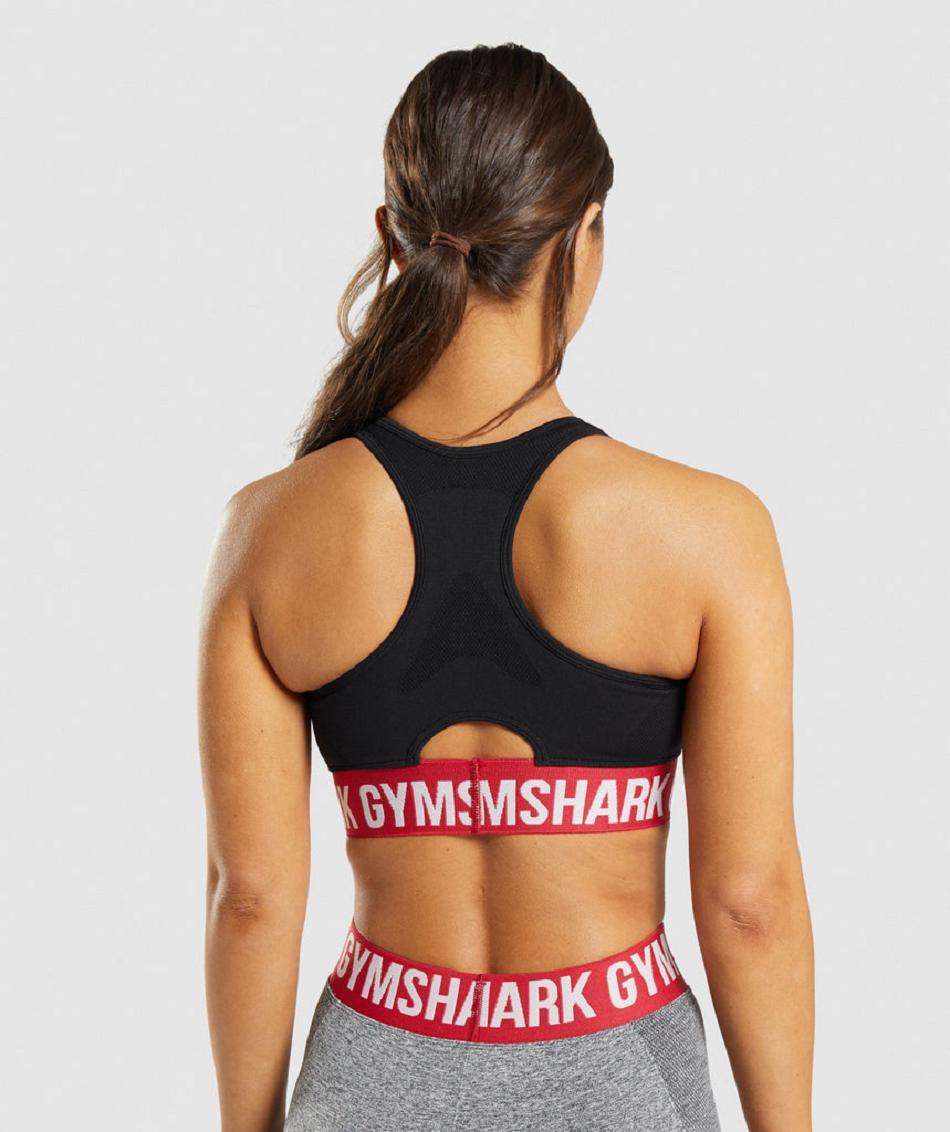 Αθλητικο Σουτιεν Gymshark Flex γυναικεια μαυρα | GR_BH7391