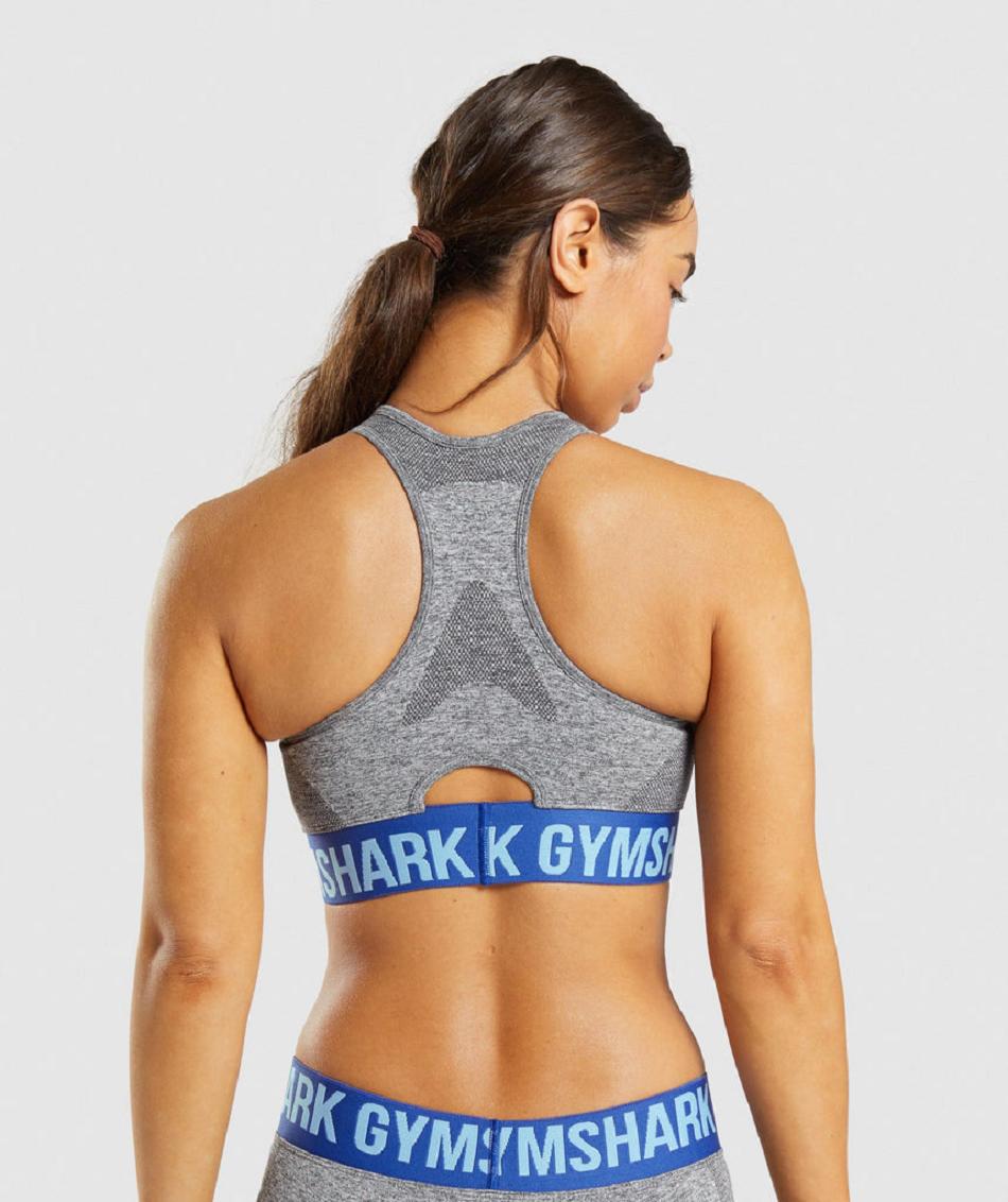 Αθλητικο Σουτιεν Gymshark Flex γυναικεια γκρι | GR_NN2073