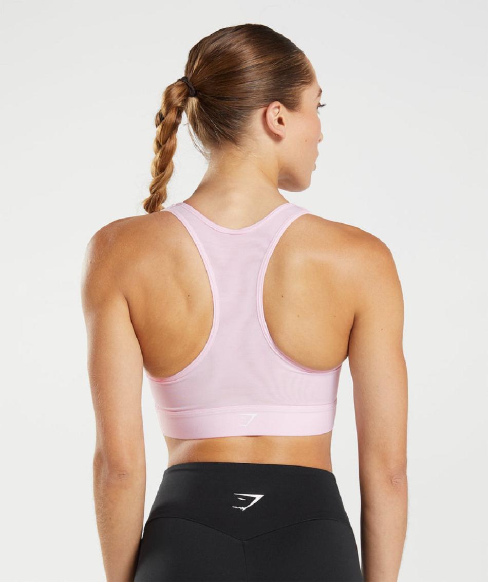 Αθλητικο Σουτιεν Gymshark Lightweight High Support γυναικεια ροζ | GR_SG8894