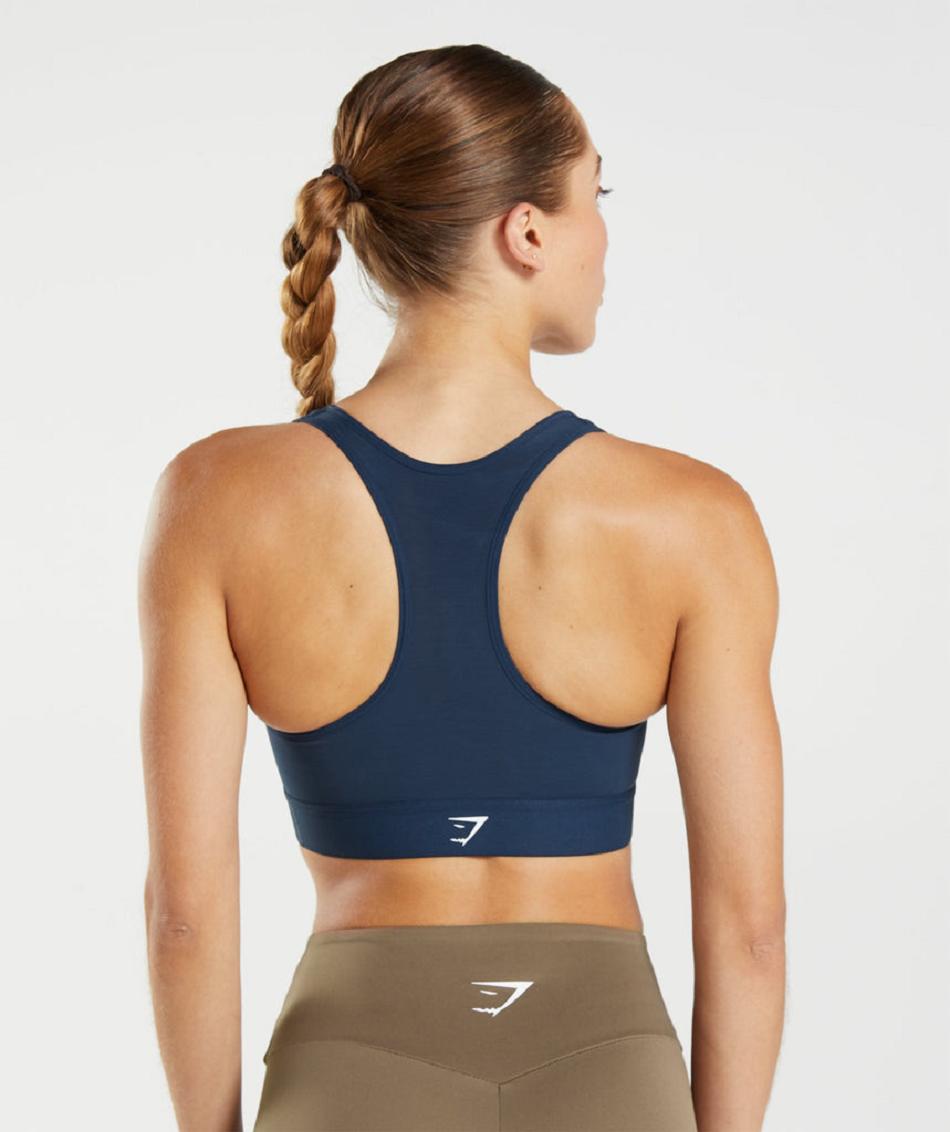 Αθλητικο Σουτιεν Gymshark Lightweight High Support γυναικεια σκουρο μπλε | GR_N9595