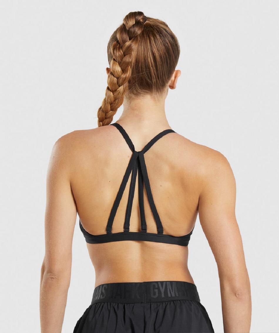 Αθλητικο Σουτιεν Gymshark Minimal γυναικεια μαυρα | GR_KO4025