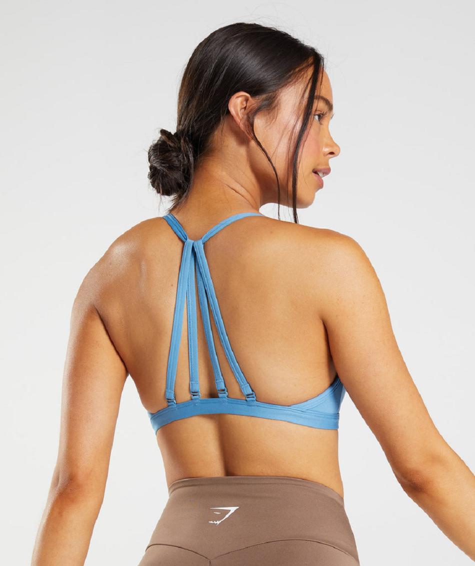 Αθλητικο Σουτιεν Gymshark Minimal γυναικεια μπλε | GR_N7011