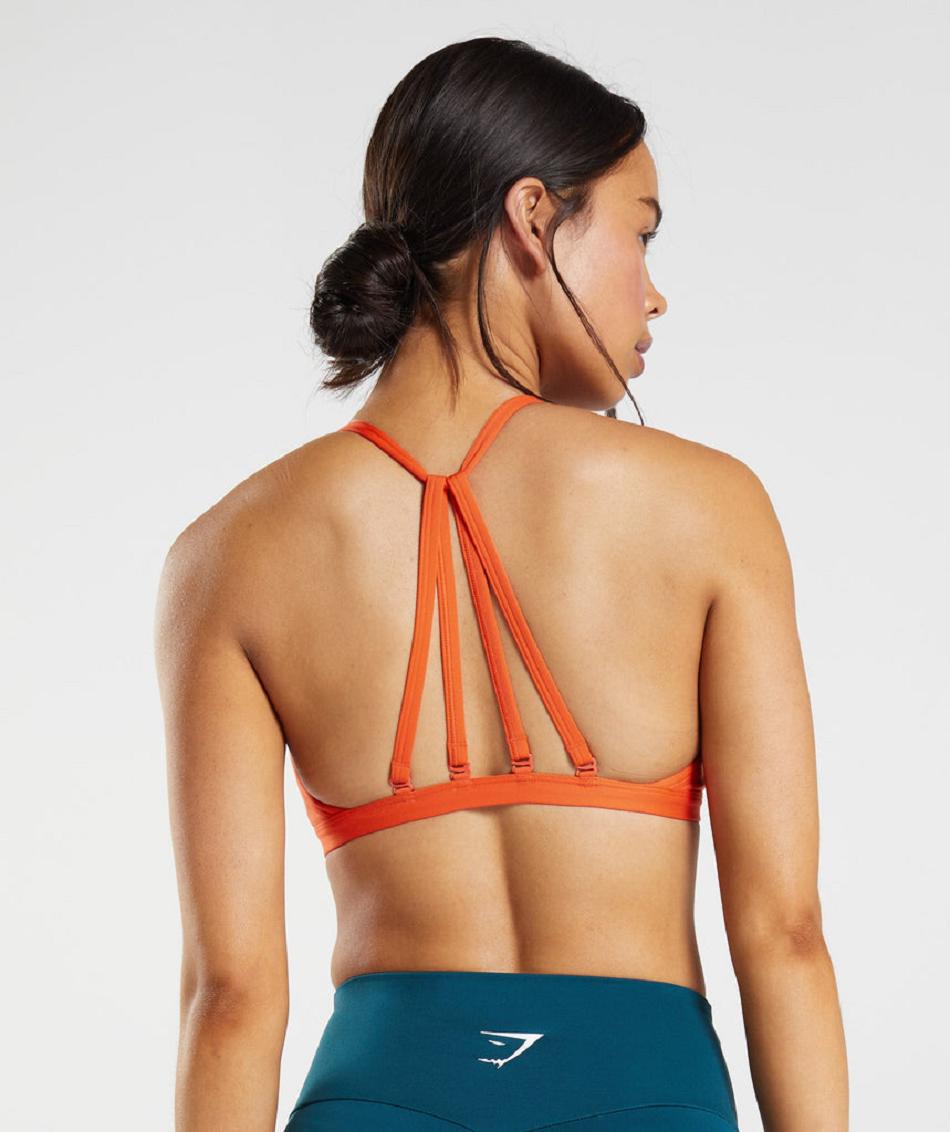 Αθλητικο Σουτιεν Gymshark Minimal γυναικεια κοκκινα | GR_R6366