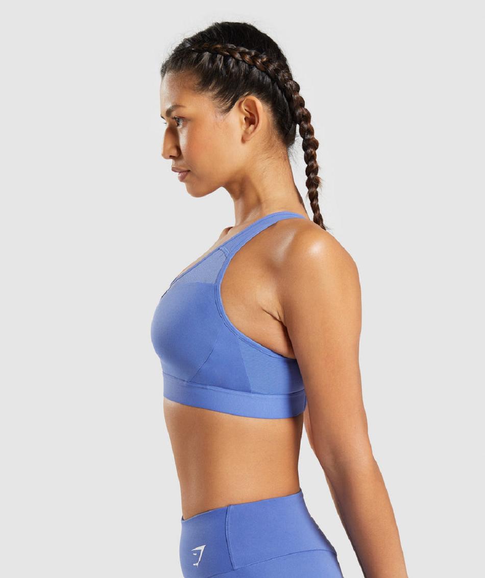 Αθλητικο Σουτιεν Gymshark Open Back γυναικεια μπλε | GR_AS4293