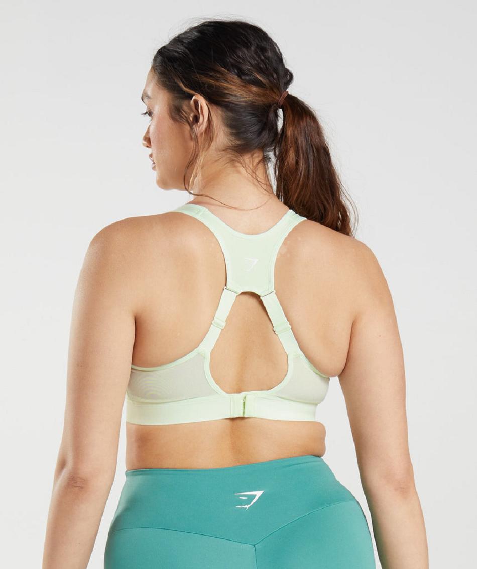 Αθλητικο Σουτιεν Gymshark Open Back γυναικεια πρασινο | GR_UV1887
