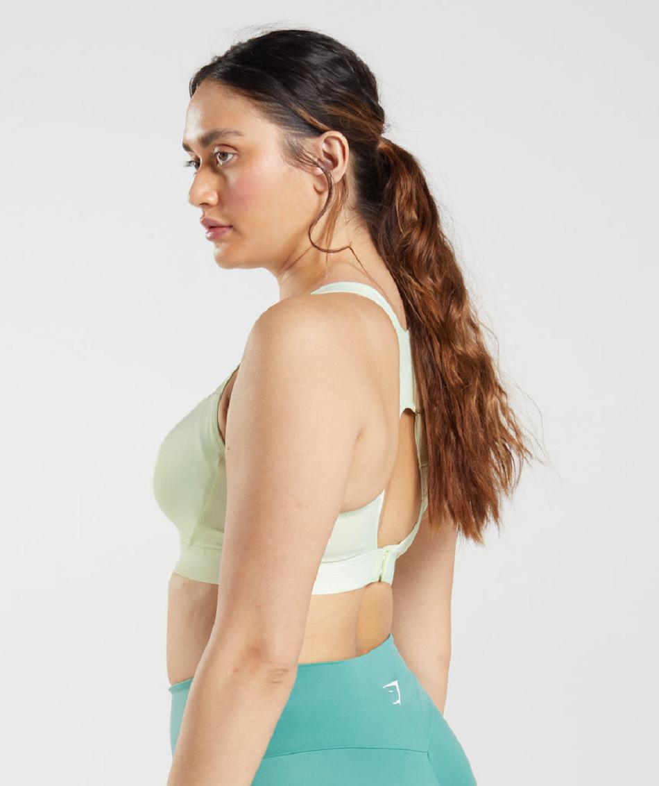 Αθλητικο Σουτιεν Gymshark Open Back γυναικεια πρασινο | GR_UV1887