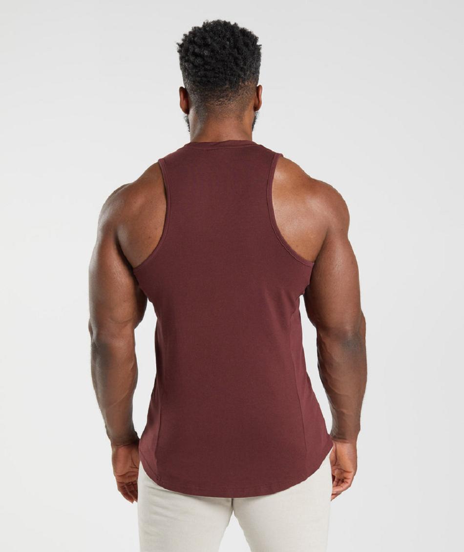 αμανικα μπλουζακια Gymshark React ανδρικα μπορντο | GR_YJ9979