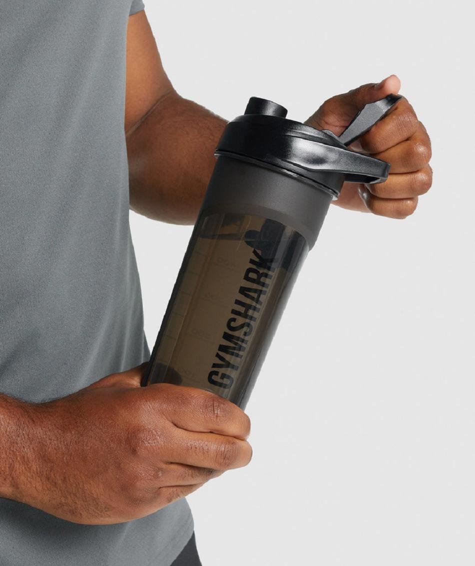 Μπουκάλια νερού Gymshark Shaker γυναικεια μαυρα | GR_YJ4895