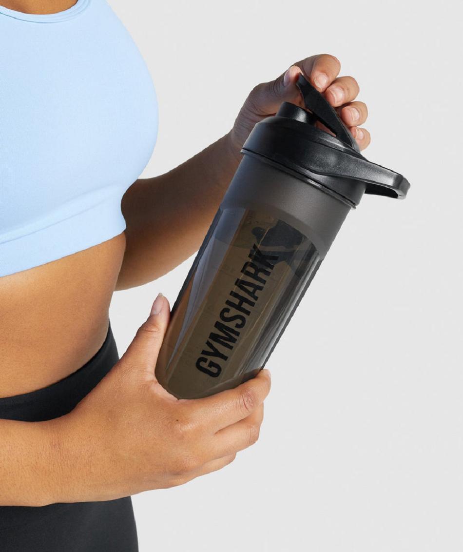 Μπουκάλια νερού Gymshark Shaker γυναικεια μαυρα | GR_YJ4895