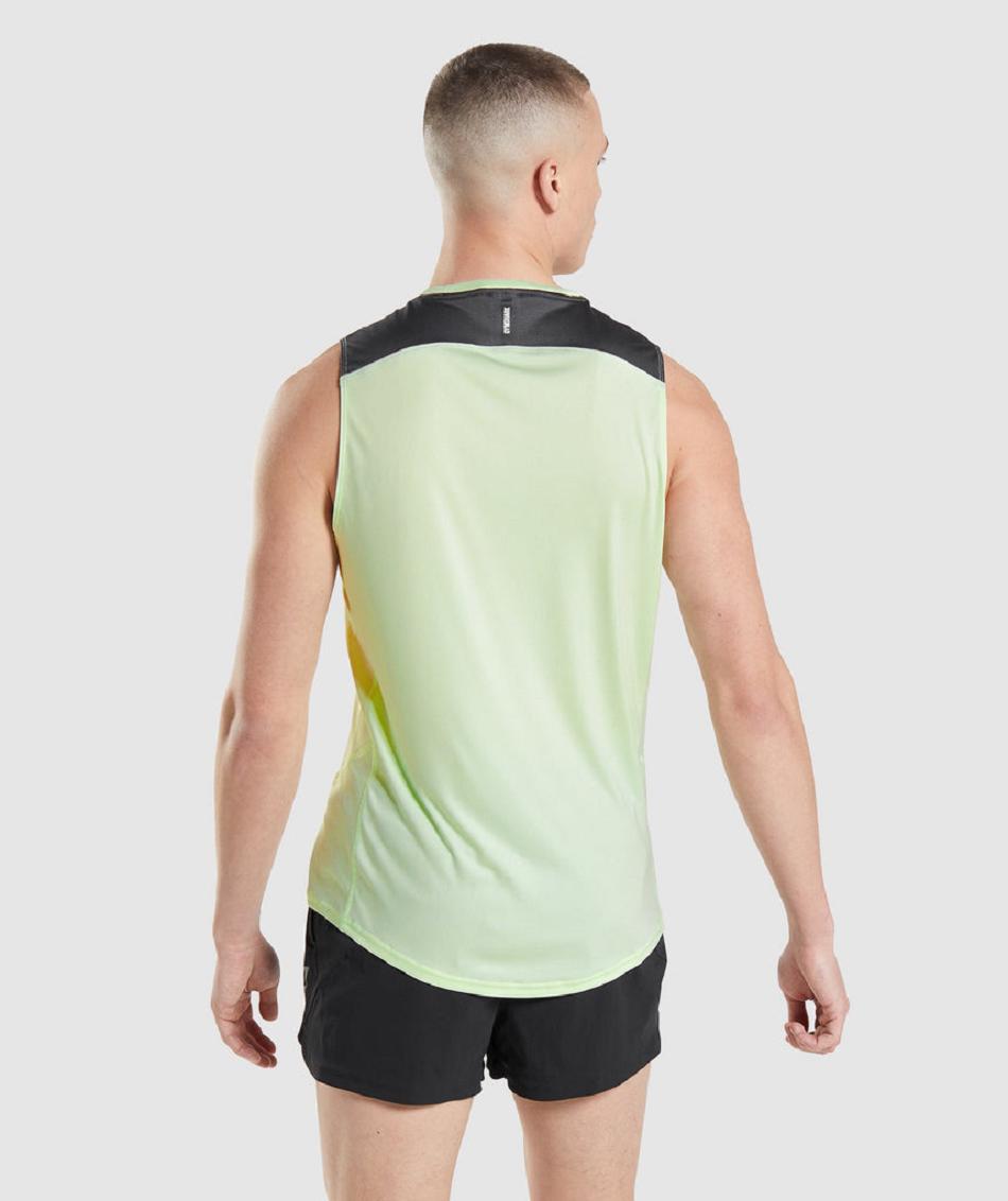 αμανικα μπλουζακια Gymshark Speed Evolve ανδρικα πρασινο | GR_ED9182