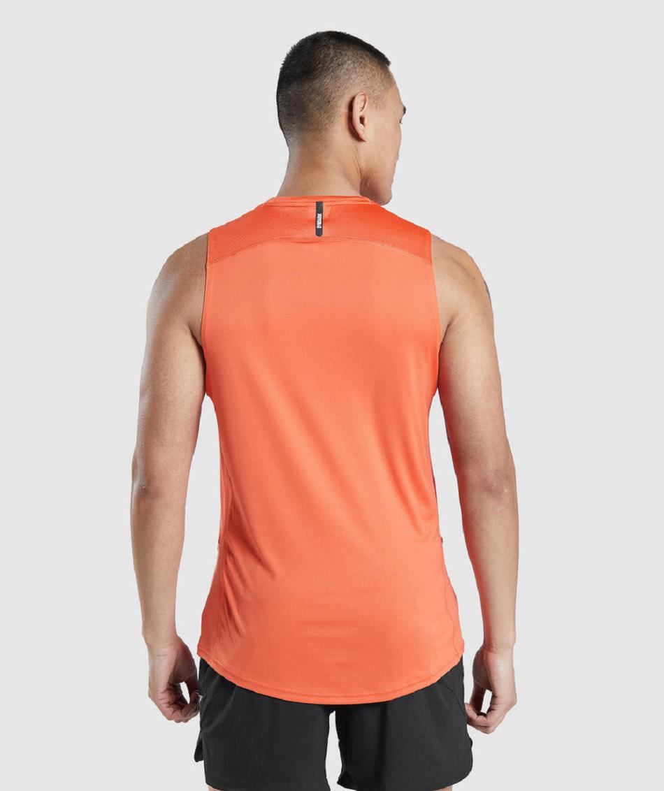 αμανικα μπλουζακια Gymshark Speed Evolve ανδρικα πορτοκαλι | GR_UV9092