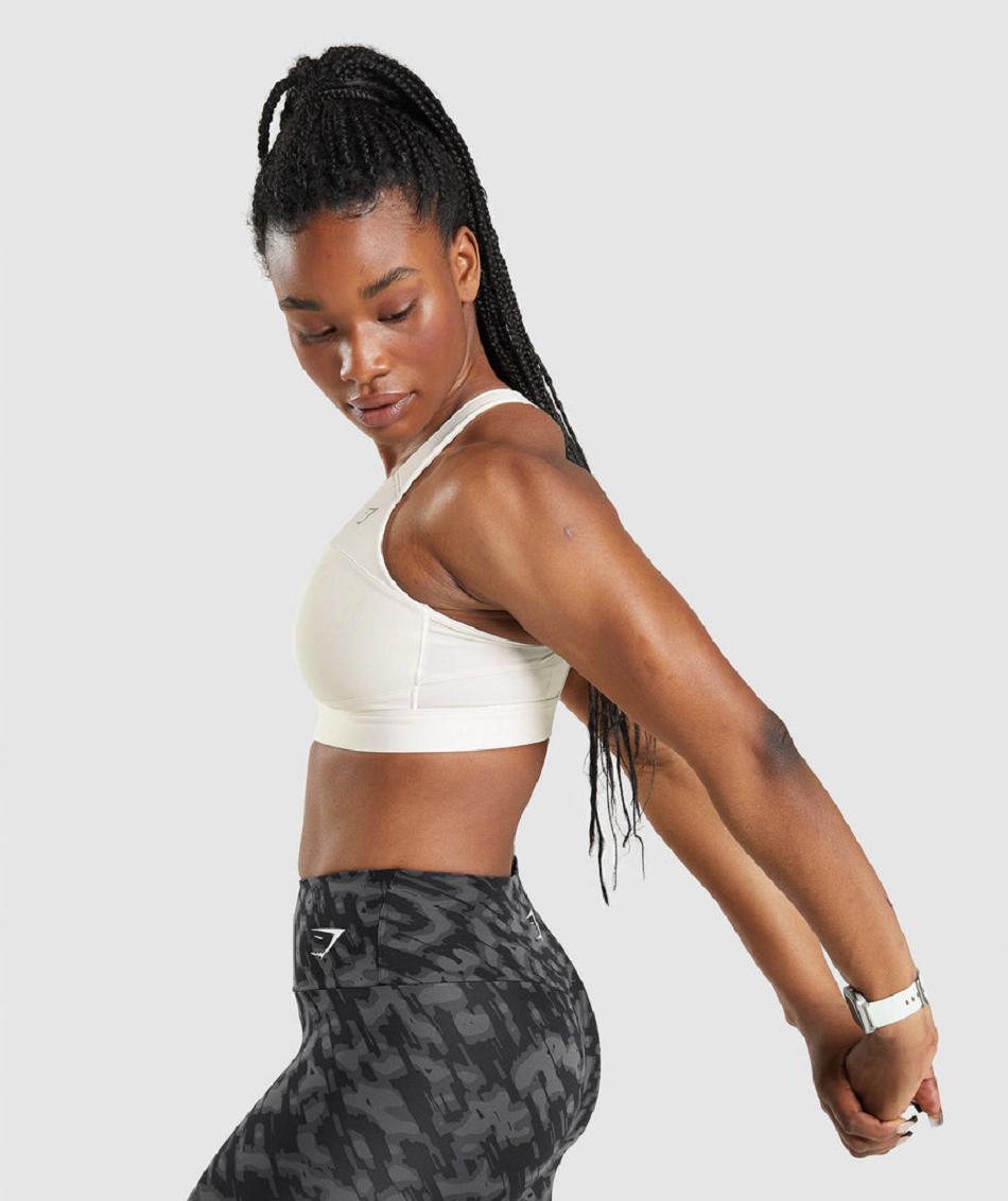 Αθλητικο Σουτιεν Gymshark Speed γυναικεια ασπρα | GR_TC2961