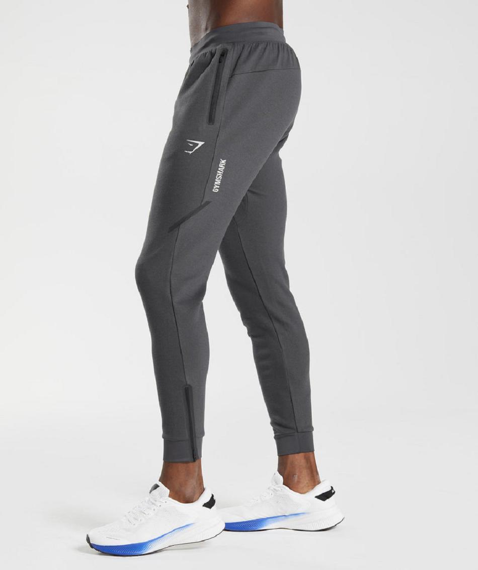 παντελονι jogger Gymshark Apex Technical ανδρικα γκρι | GR_K4475