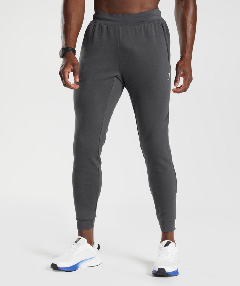 παντελονι jogger Gymshark Apex Technical ανδρικα γκρι | GR_K4475