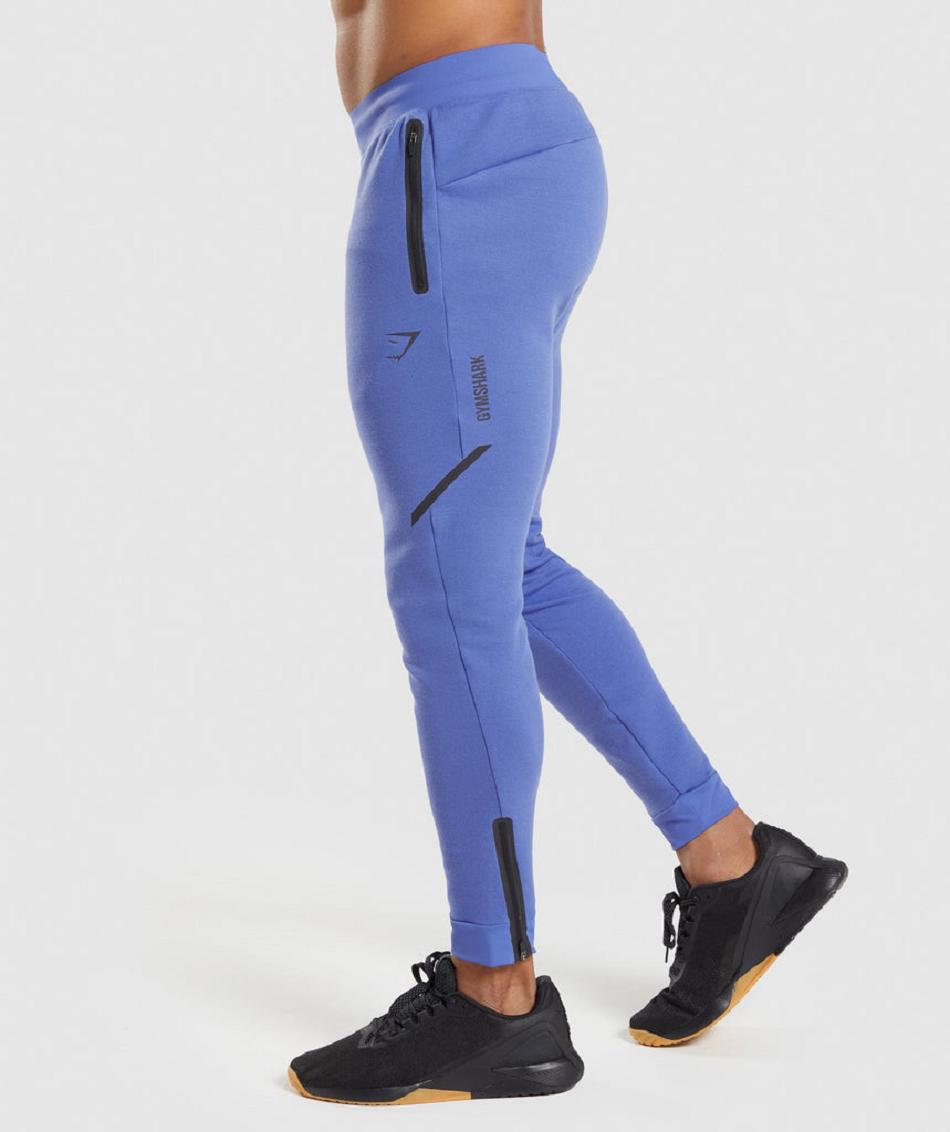 παντελονι jogger Gymshark Apex Technical ανδρικα μπλε | GR_TC2716