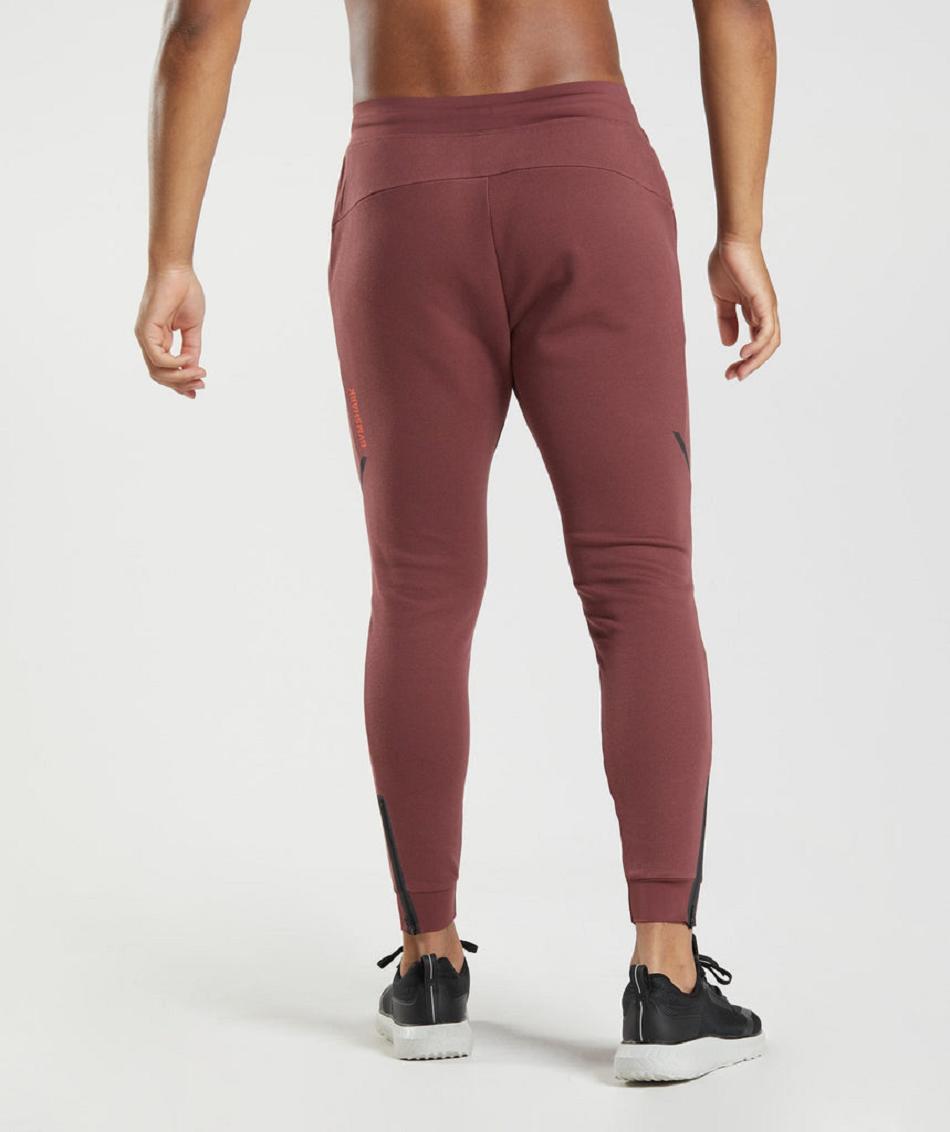 παντελονι jogger Gymshark Apex Technical ανδρικα ροζ καφε | GR_AS4291