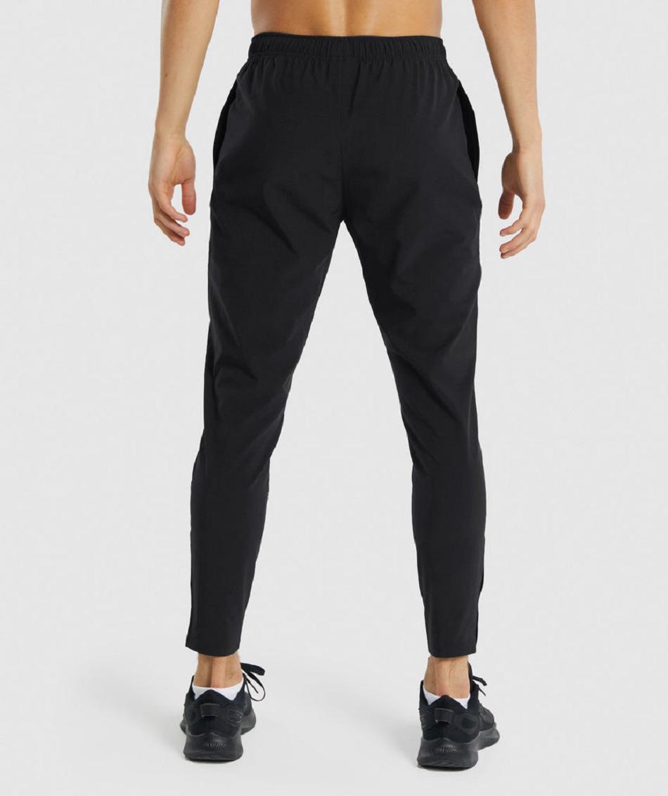 παντελονι jogger Gymshark Arrival Woven ανδρικα μαυρα | GR_NN9840