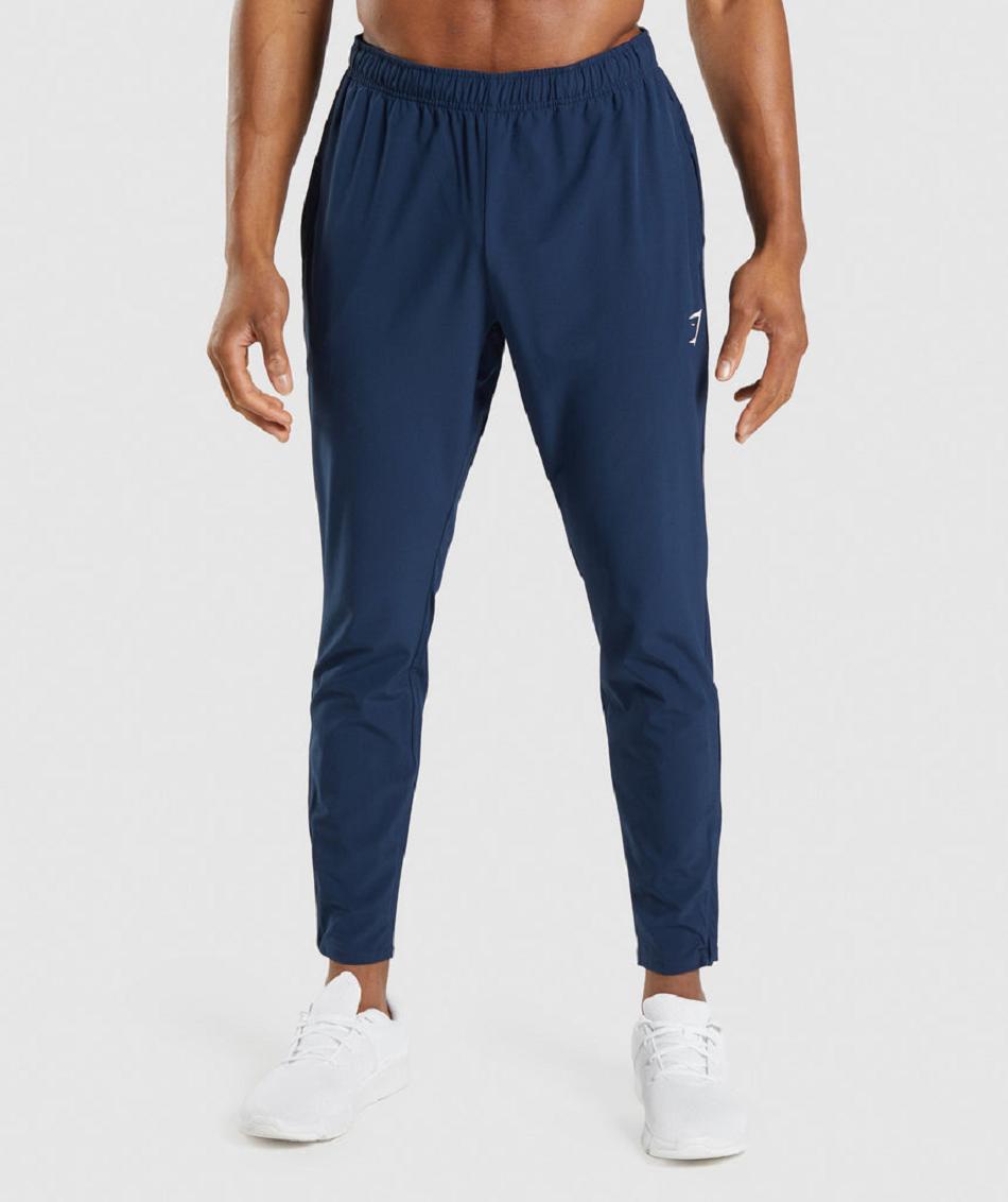 παντελονι jogger Gymshark Arrival Woven ανδρικα σκουρο μπλε | GR_TC9541