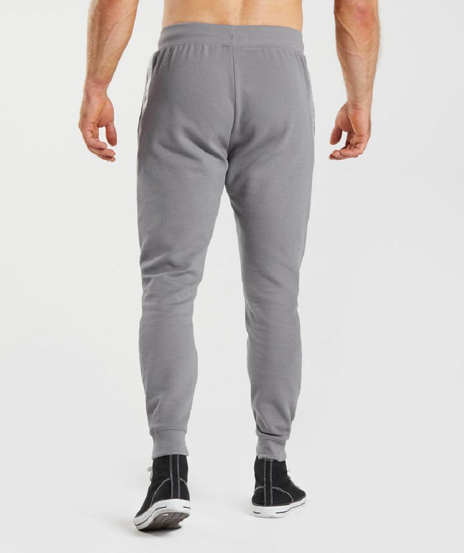 παντελονι jogger Gymshark Bold React ανδρικα γκρι | GR_SG1496