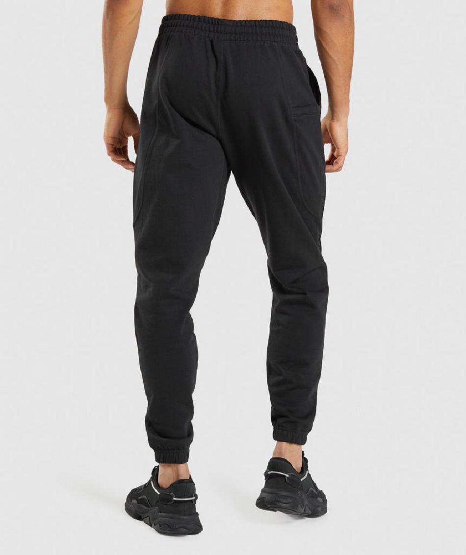 παντελονι jogger Gymshark Essential ανδρικα μαυρα | GR_S8797