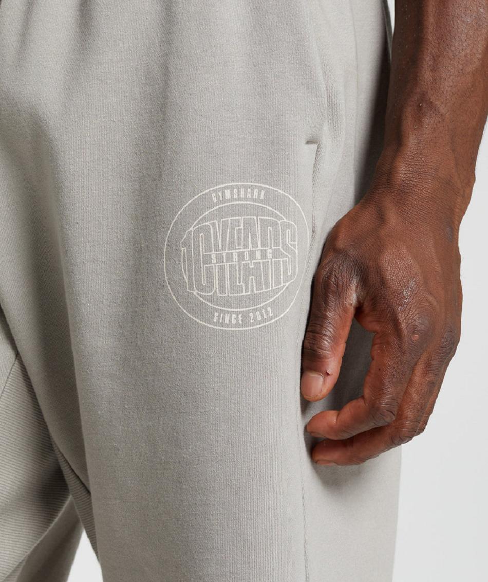 παντελονι jogger Gymshark Gs10 Year ανδρικα καφε | GR_SU6499