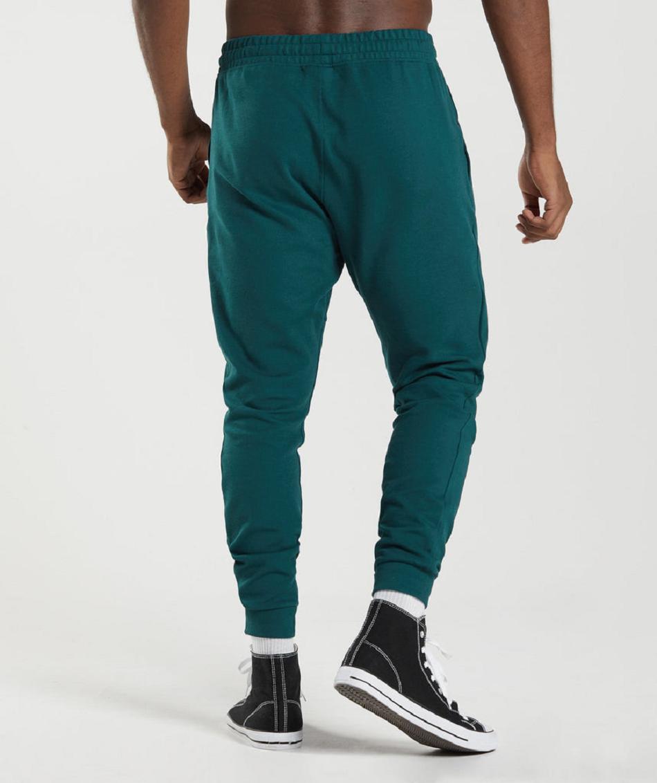 παντελονι jogger Gymshark React ανδρικα τυρκουάζ | GR_XC2658