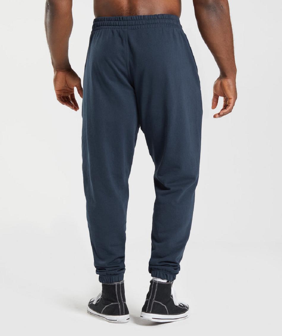 παντελονι jogger Gymshark React ανδρικα σκουρο μπλε | GR_V7417