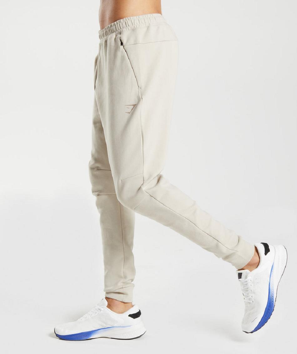 παντελονι jogger Gymshark Rest Day Knit ανδρικα γκρι | GR_SG8435