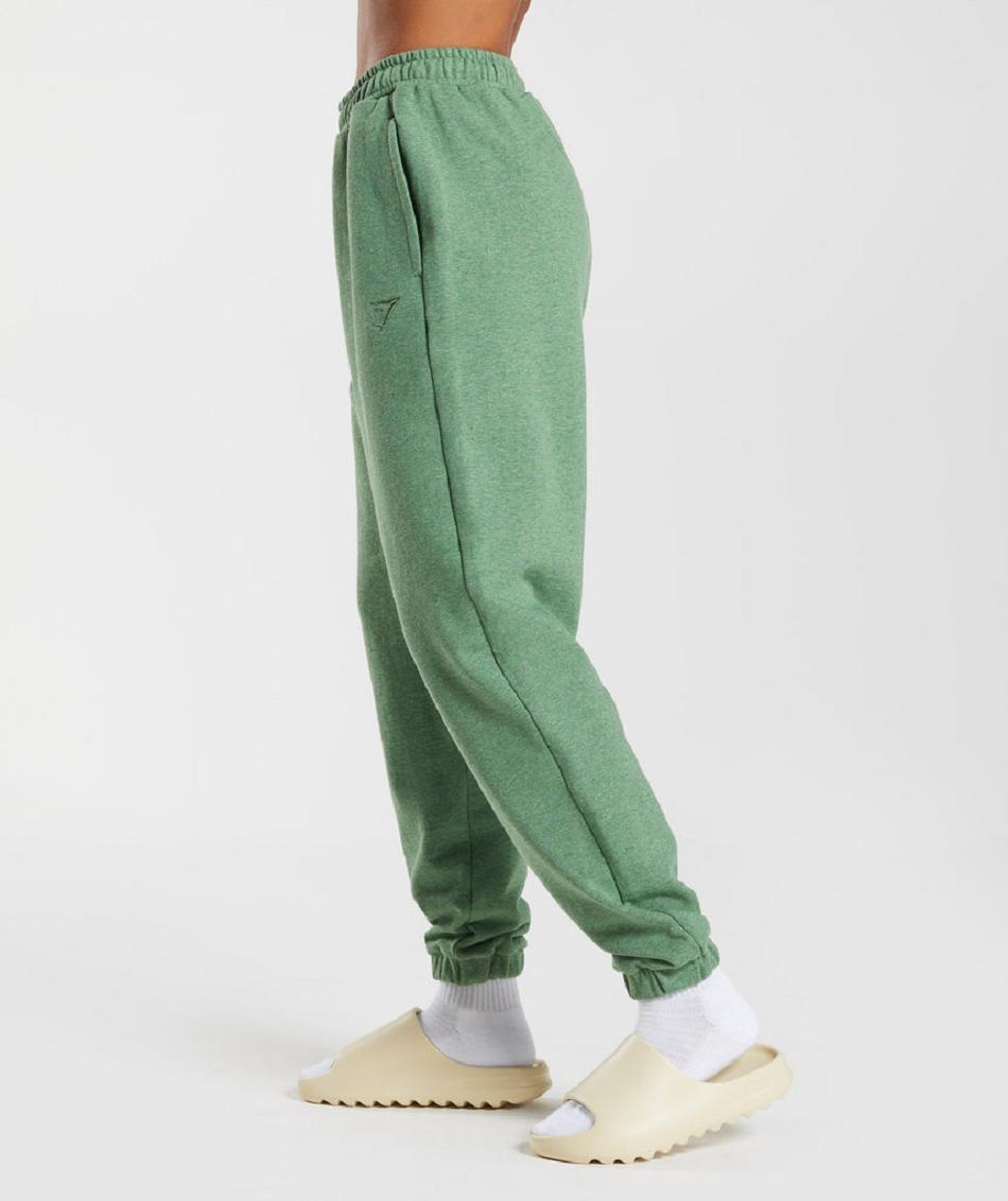παντελονι jogger Gymshark Rest Day Sweats γυναικεια πρασινο | GR_EG8153