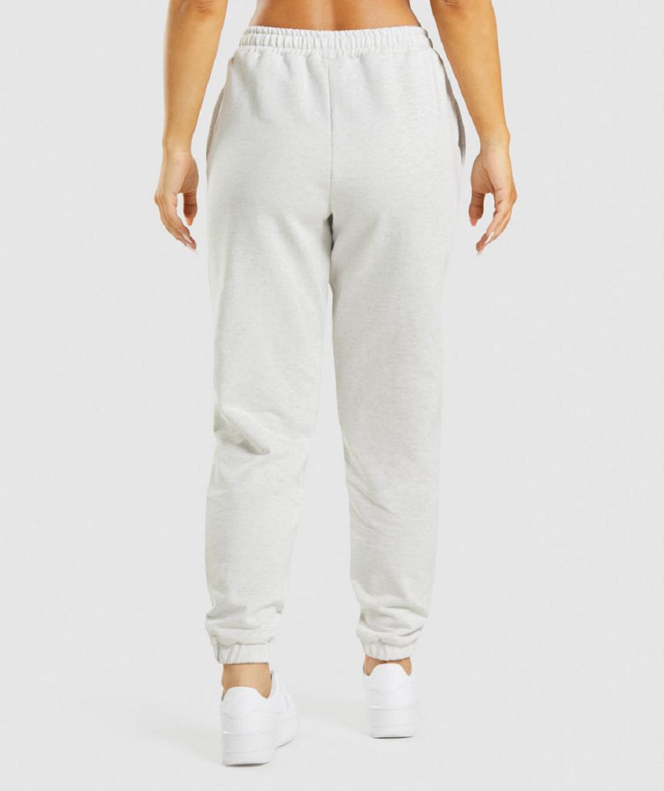 παντελονι jogger Gymshark Rest Day Sweats γυναικεια ασπρα | GR_EG4046