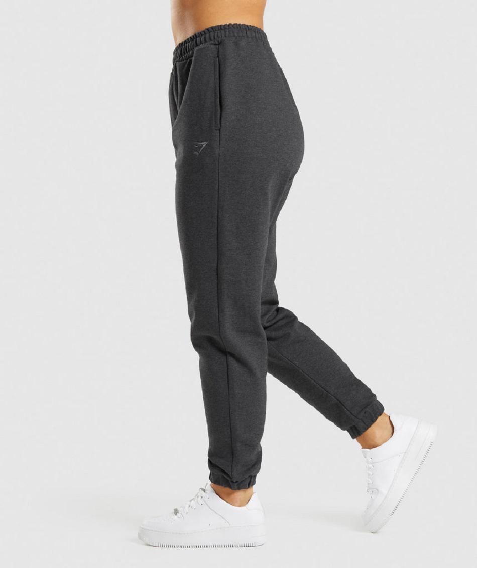 παντελονι jogger Gymshark Rest Day Sweats γυναικεια μαυρα | GR_QX9260