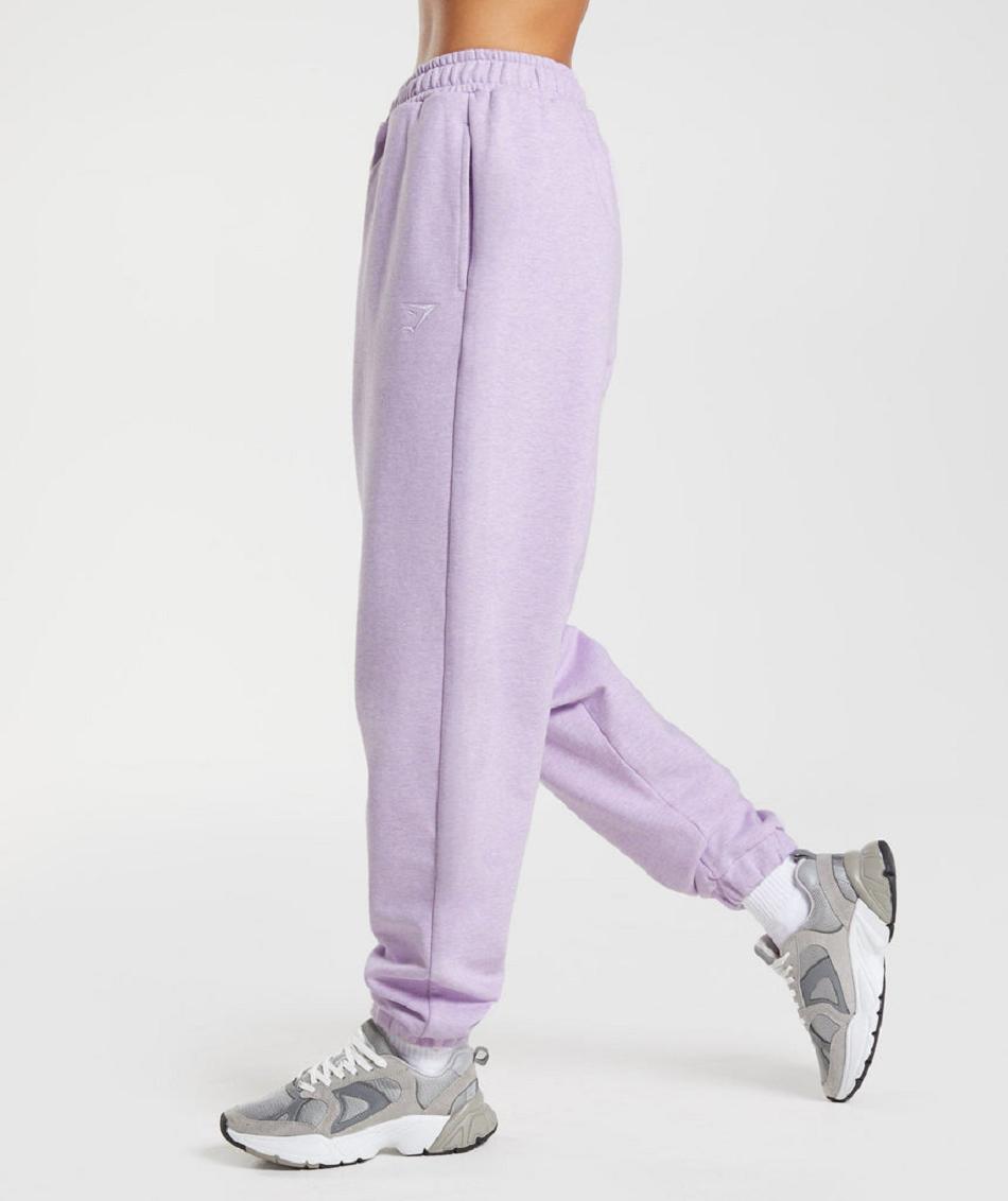 παντελονι jogger Gymshark Rest Day Sweats γυναικεια μωβ | GR_ZI6912