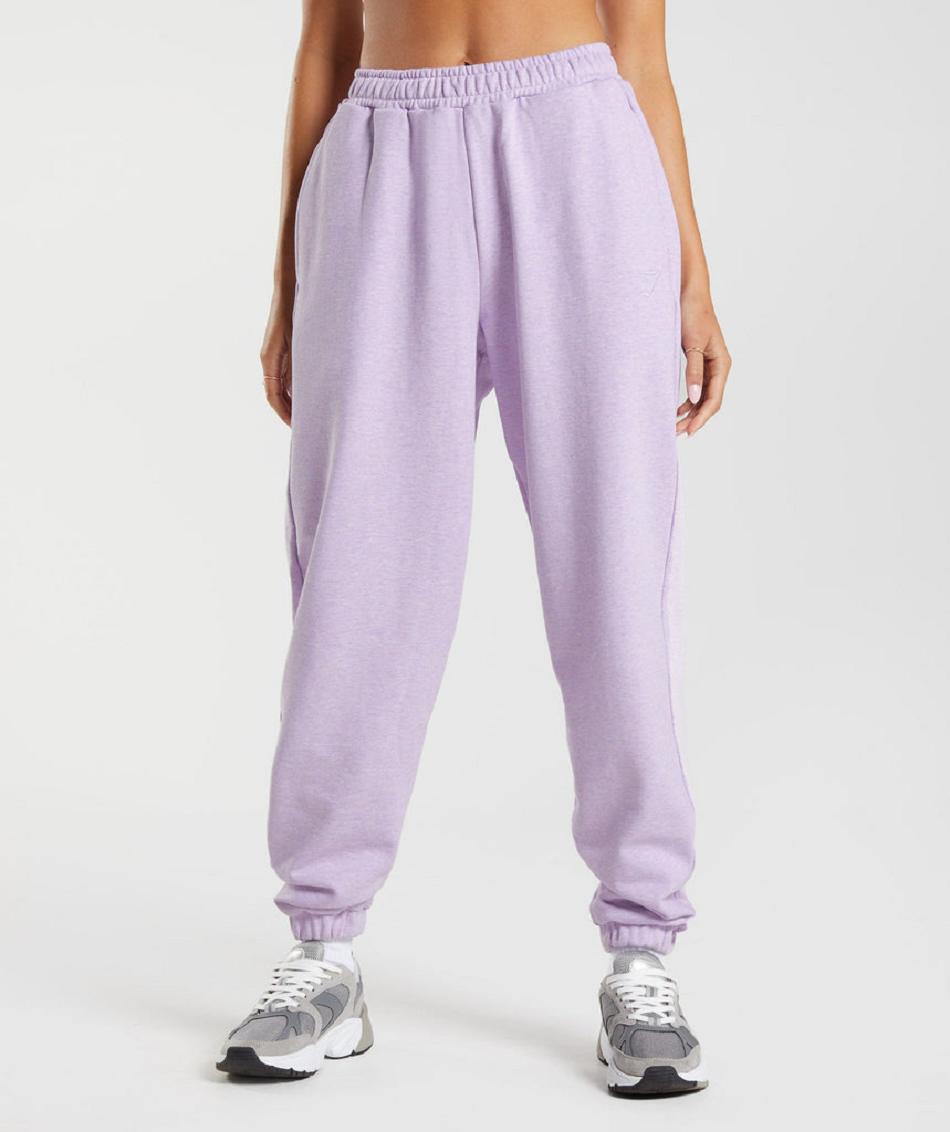 παντελονι jogger Gymshark Rest Day Sweats γυναικεια μωβ | GR_ZI6912