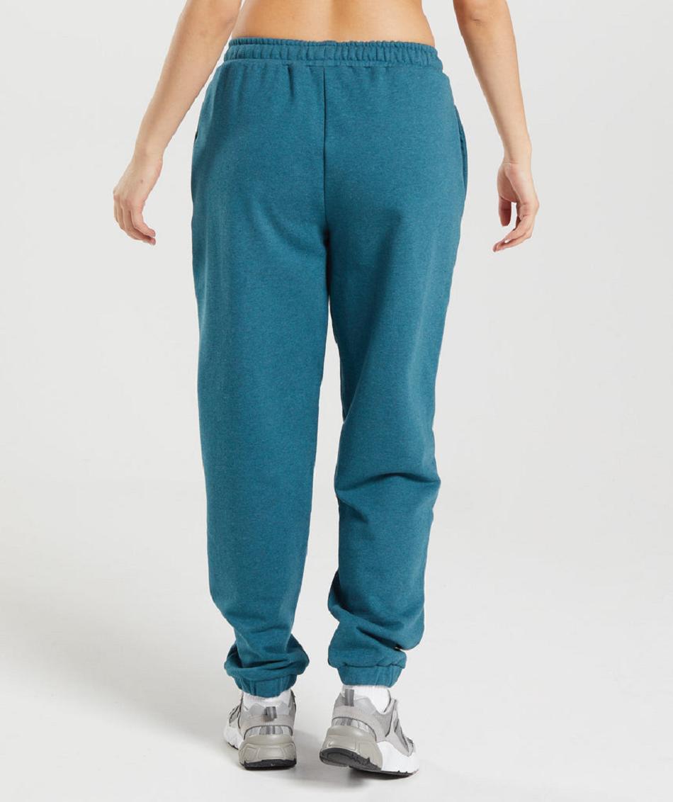 παντελονι jogger Gymshark Rest Day Sweats γυναικεια γκρι μπλε | GR_EC7209