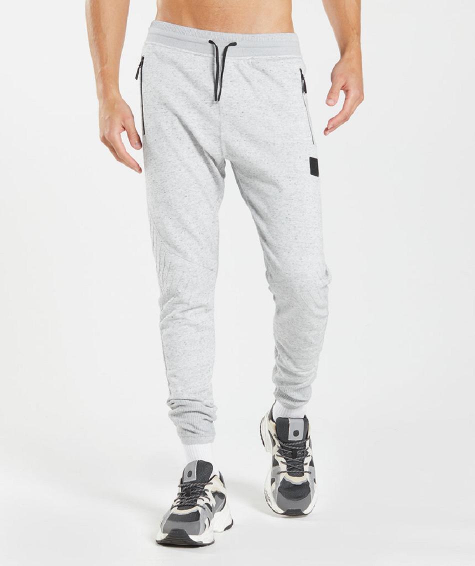 παντελονι jogger Gymshark Retake Knit ανδρικα ανοιχτο γκρι | GR_EC2829