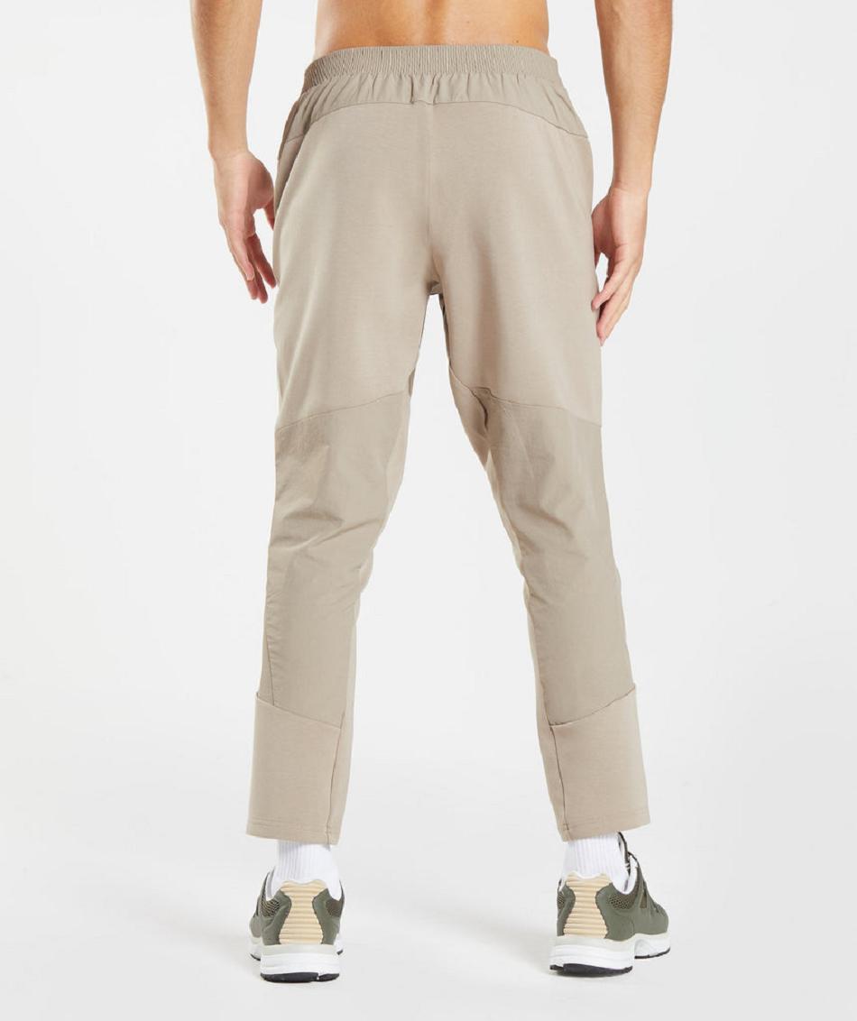 παντελονι jogger Gymshark Retake Woven ανδρικα καφε | GR_VV3909