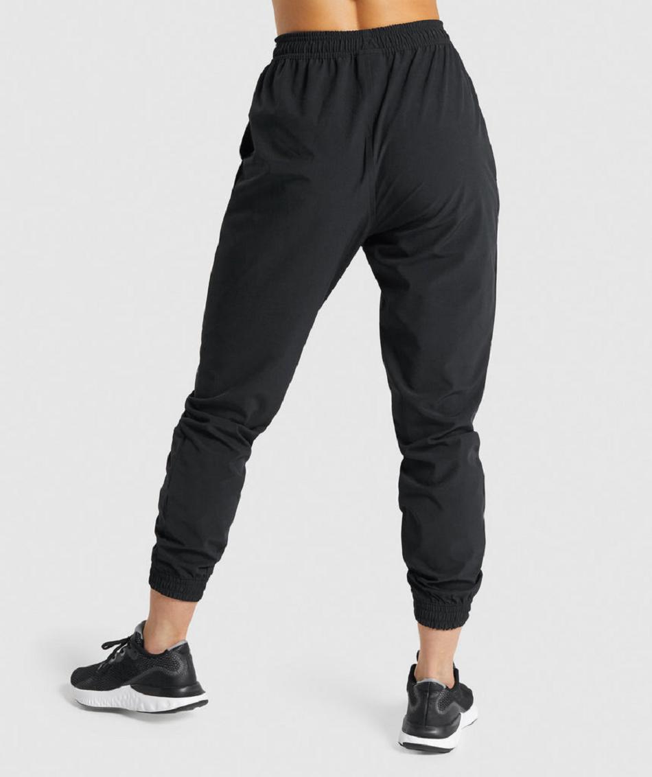 παντελονι jogger Gymshark Training Woven γυναικεια μαυρα | GR_K6118
