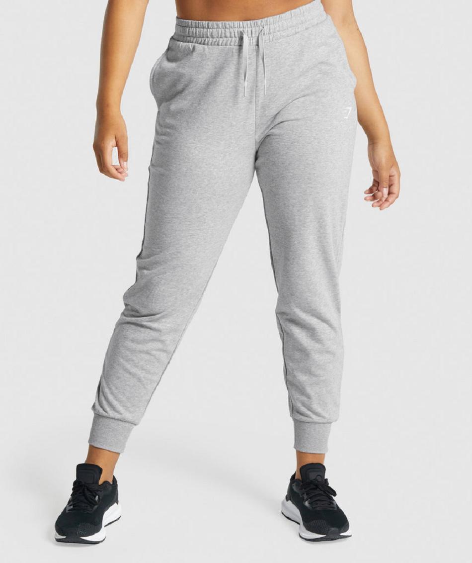 παντελονι jogger Gymshark Training γυναικεια ανοιχτο γκρι | GR_EG7649