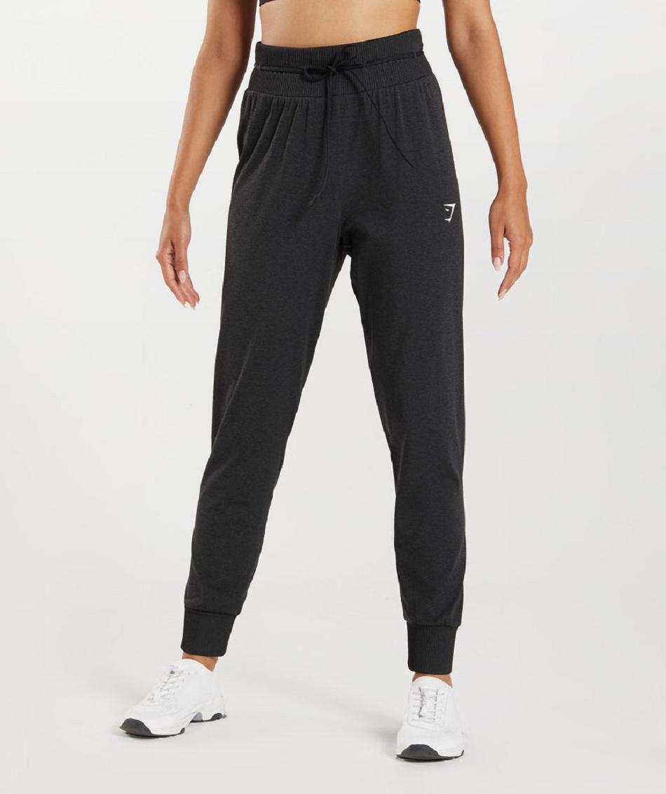 παντελονι jogger Gymshark Vital Seamless 2.0 γυναικεια μαυρα | GR_N7564