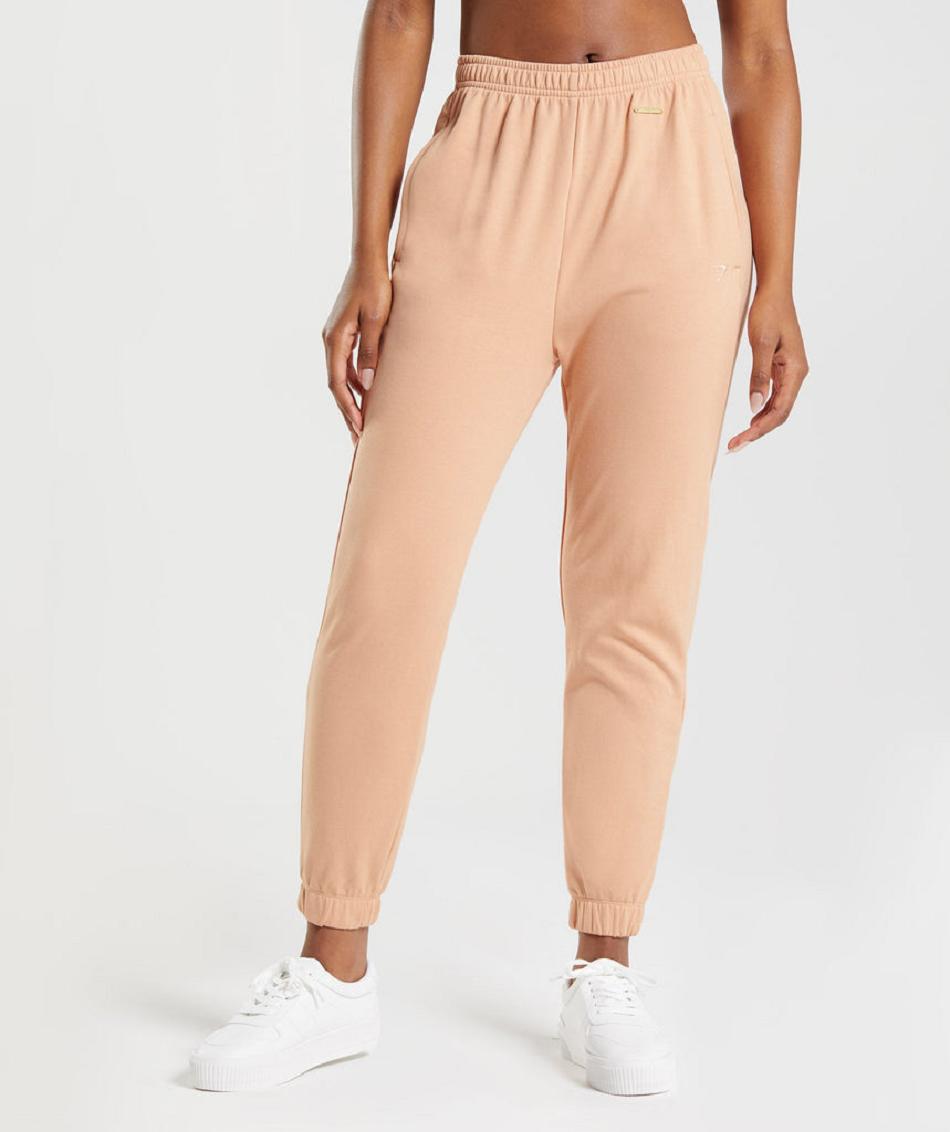 παντελονι jogger Gymshark Whitney Loose γυναικεια Μπεζ | GR_VV2763